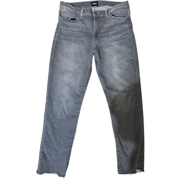 Hudson Denim Blair Gray Skinny Jeans Women's Size 34/18 - Picture 4 of 6